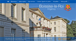 Desktop Screenshot of mairie-boissise-le-roi.fr