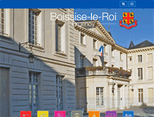 Tablet Screenshot of mairie-boissise-le-roi.fr